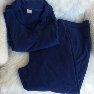 L.L.Bean Lounging Set So Gorgeous Size Large P.